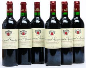 12 bts. Chateau Tauzinat lHermitage, Saint-Emilion Grand Cru 1990 A hfin. Owc.