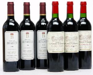 14 bts. Château Bernadotte, Haut Medoc 1996 A hfin. Owc. etc. Total 20 bts.