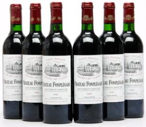 12 bts. Château Fonplégade, Saint-Émilion Grand Cru Classé 1990 A-AB bn. Owc.