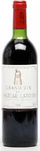 1 bt. Château Latour, Pauillac. 1. Cru Classé 1982 AB ts.