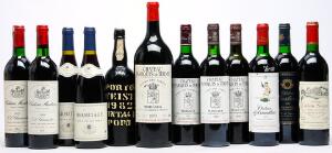 1 bt. Feist Vintage Port 1982 A-AB bn.  etc. Total 12 bts.