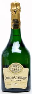 1 bt. Mg. Champagne Blanc de Blancs Comtes de Champagne, Taittinger 1981 A-AB bn.