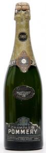1 bt. Champagne Brut, Pommery  1966 AB ts.