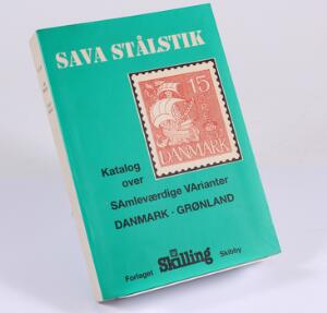 Litteratur. SAVA STÅLSTIK. Katalog over SAmleværdige VArianter. Af Bendix 1993. 383 sider. Biblioteksindbinding.