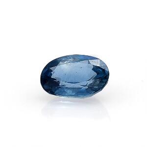 Uindfattet facetslebet safir på ca. 0.92 ct.