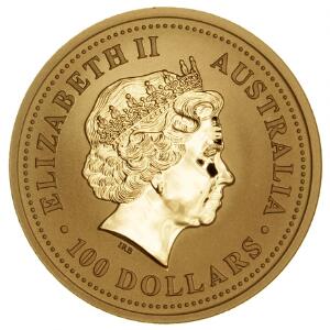 Australien, 100 Dollars 2004, The Australian Nugget 1 oz .9999 Au