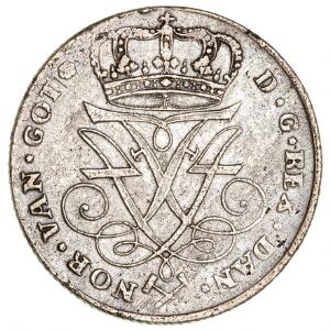 Norge, Frederik IV, 4 mark  krone 1725, NM 4, H 4