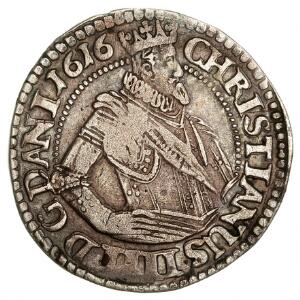 Christian IV, 1 mark 1616, H 99C
