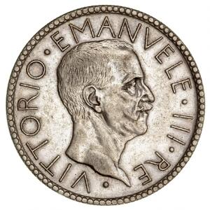 Italien, Victor Emanuel III, 20 lire 1927 A.VI, KM 69