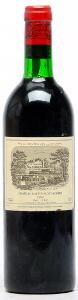 1 bt. Château Lafite Rothschild, Pauillac. 1. Cru Classé 1980 A-AB bn.