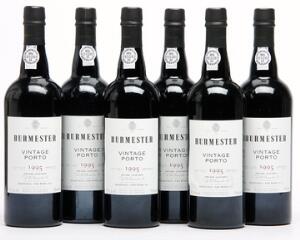 12 bts. Burmester Vintage Port 1995 A hfin. Oc.