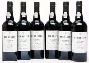12 bts. Burmester Vintage Port 1995 A hfin. Oc.