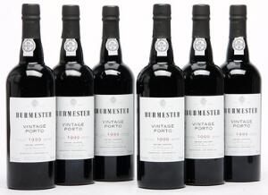 12 bts. Burmester Vintage Port 1999 A hfin. Oc.