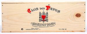 12 bts. Chateauneuf-du-Pape, Clos des Papes, Paul Avril 2006 A hfin. Owc.