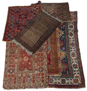 Seks orientalske tæpper. Alle 1880-1960.6