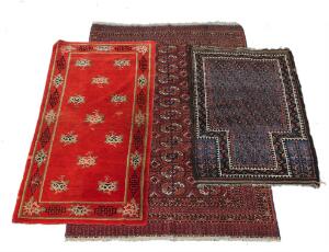 Tre orientalske tæpper. Alle 20. årh.s første halvdel.3