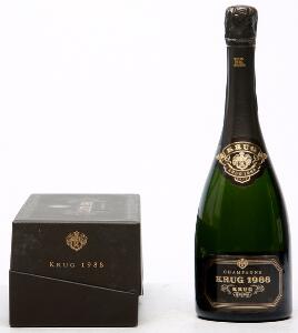 1 bt. Champagne Vintage, Krug 1988 A hfin. Oc.