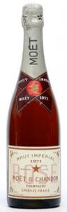 1 bt. Champagne Brut Imperial Rosé, Moët  Chandon 1971 AB ts.