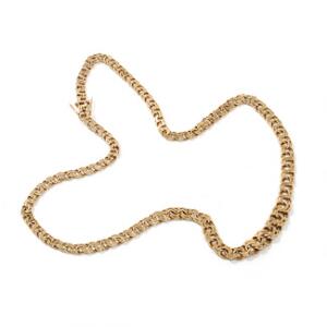 Bismarkhalskæde af 14 kt. guld. Vægt 18,4 gr. L. 44.