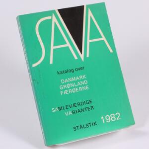 SAVA Variant-katalog. Stålstik 1982. Pæn kvalitet.