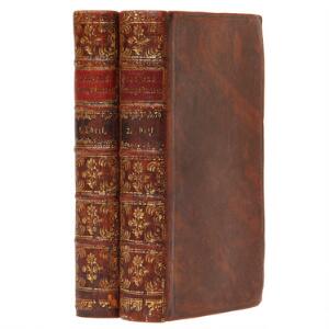 [A.F. Cranz] Meine Lieblingsstunden in Briefen Den Besten Menschen Bestimmt. 2 vols. Berlin Stahlbaum 1779-1780. 2