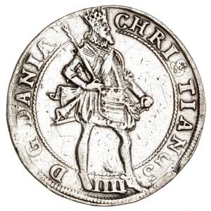 Christian IV, 2 krone 1619 Corona Danica, H 105A, Dav. 3516, ridser, pudset