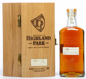 1 bt. Highland Park 30 years, Single Malt, Highlands A-AB bn. Owc.