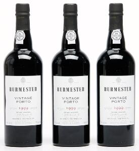 12 bts. Burmester Vintage Port 1999 A hfin. Oc.