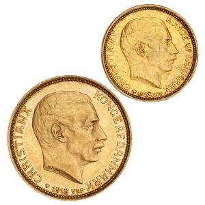 20, 10 kr 1913, H 1A, 2, F 299, 300