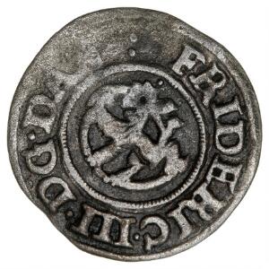 Norge, Frederik III, skilling 1652, NM 230 Danmark, 24 skillingsmønter, 17.-19. århundrede. 25