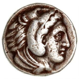 Antikkens Grækenland, Alexander d. Store, 336-323 f.Kr., tetradrakme, Ag, Macedonien, 16,7 g, Müller 392