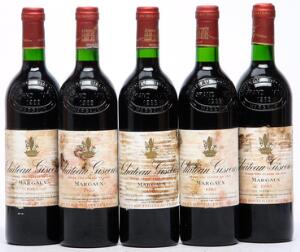 12 bts. Château Giscours, Labarde - Margaux. 3. Cru Classé 1983 A-AB bn.