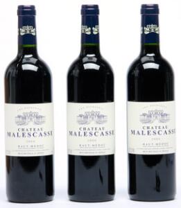 12 bts. Château Malescasse, Haut-Medoc Lamarque 2006 A hfin. Oc.