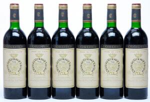 6 bts. Château Gruaud Larose, Saint - Julien. 2. Cru Classé 1985 A-AB bn.
