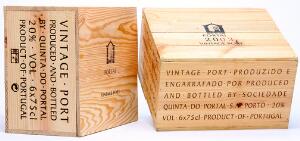 6 bts. Portal Vintage Port 2003 A hfin. Owc. etc. Total 12 bts.