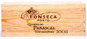 6 bts. Fonseca Panascal Vintage Port 2008 A hfin. Owc.