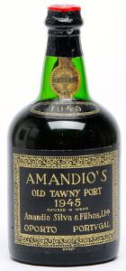 1 bt. Amandios Old Tawny Port, Amandio Silva  Filhos Ltd. 1945 AB ts.