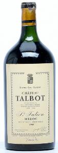 1 bt. Dmg. Château Talbot, Saint - Julien. 4. Cru Classé 1959 B tsus.