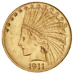 USA, 10 dollars 1911, F 166