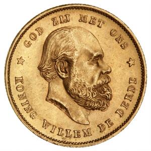 Nederlandene, 10 Gulden 1877, F 342