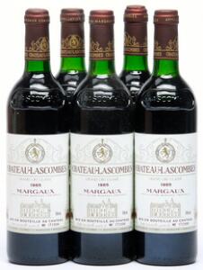 5 bts. Château Lascombes, Margaux. 2. Cru Classé 1985 A-AB bn.