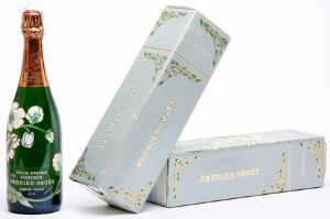 2 bts. Champagne Belle Epoque, Perrier-Jouët 1979 A-AB bn. Oc.
