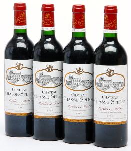 11 bts. Château Chasse-Spleen, Moulis-En-Medoc 1996 A hfin.