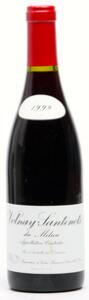 1 bt. Volnay 1. Cru Santenots-du-Milieu, Domaine Leroy 1999 A hfin.