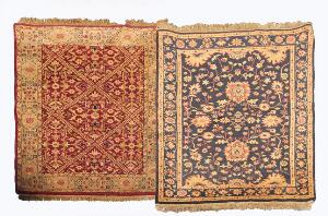 To orientalske tæpper i Ziegler design, Indien. 2021. årh. 183 x 125. 185 x 127.2