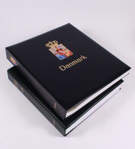 Danmark. 1851-2008. Velbesat samling i 2 album med mange bedre mærker, bl.a. pæn 2 RBS, Thiele, blå og meget andet. Nyere del frem til 2008 samt afsnit back of