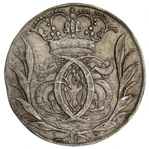 Christian V, Glückstadt, 4 mark  krone 1693, H 125B
