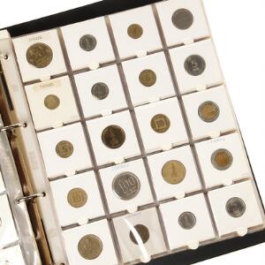 Album med samling af mønter fra Cypern, Israel, Jordan, Libanon, Palestina og Syrien, i alt 232 stk. i varierende kvalitet