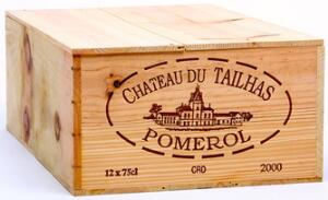 12 bts. Château du Tailhas, Pomerol 2000 A-AB bn. Owc.