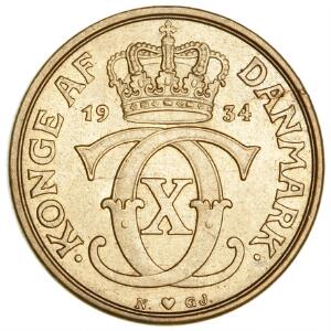 1 kr 1934, H 21B